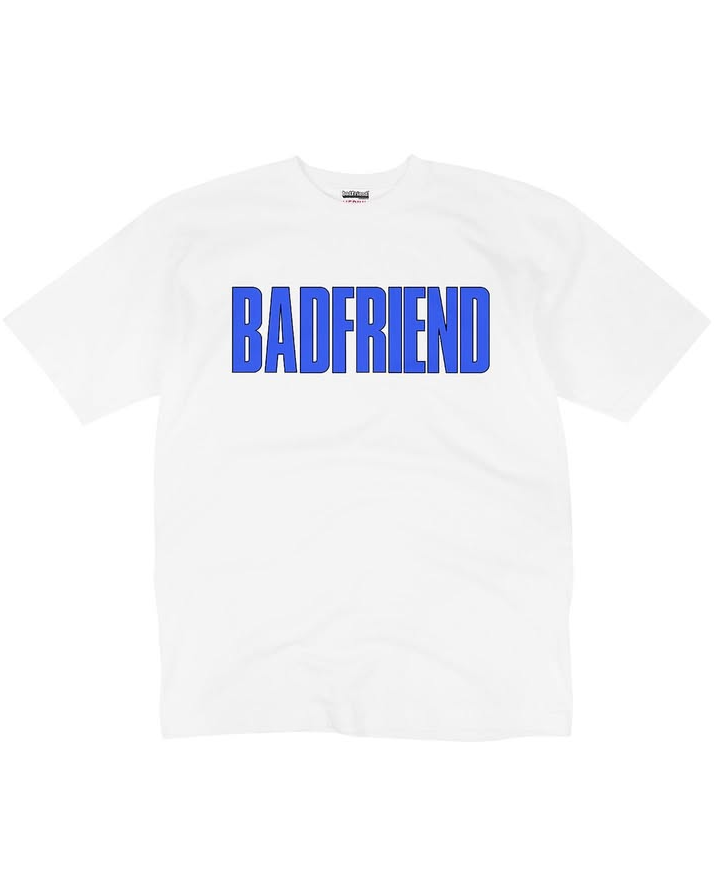 Badfriend Purple White T Shirt Badfriend Purple White T Shirt