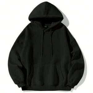Badfriend Simple Black Hoodie