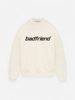 Badfriend Signature Sweatshirt – Ivory