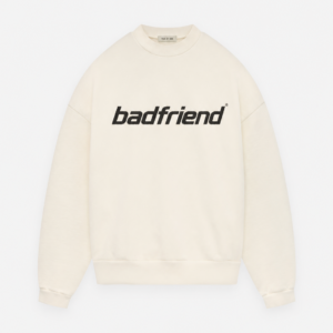 Badfriend Signature Sweatshirt – Ivory