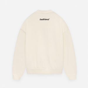 Badfriend Signature Sweatshirt – Ivory