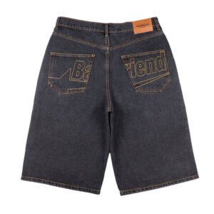 Badfriend Denim Short Black