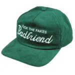 Badfriend Corduroy Snapback Cap – Green